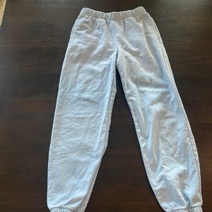 Brandy Melville light blue sweatpants